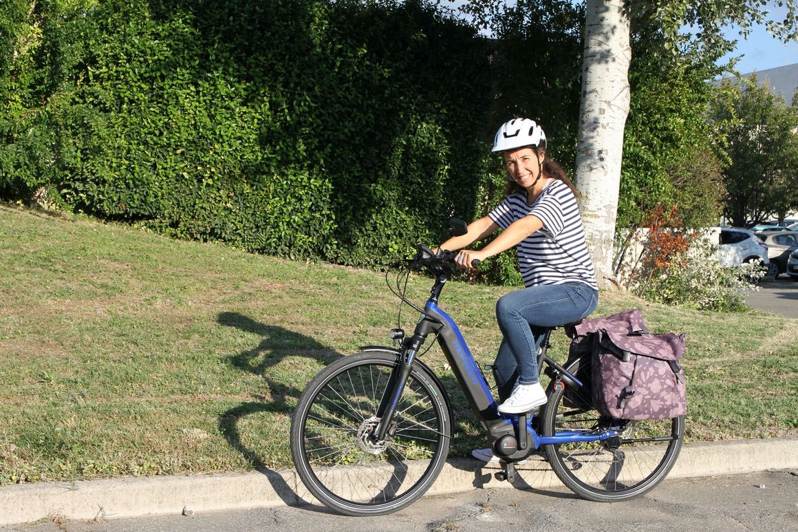 Vélo électrique pour Hélène Brandalise